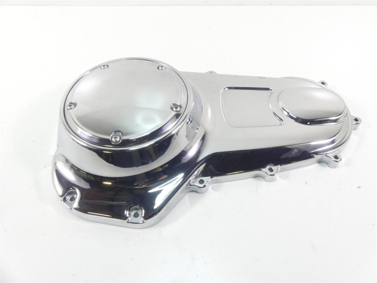 2009 Harley FLHTCU SE4 CVO E-Glide Outer Primary Drive Clutch Cover 60685-07 {{ shop.shopifyCountryName }} - Mototech271