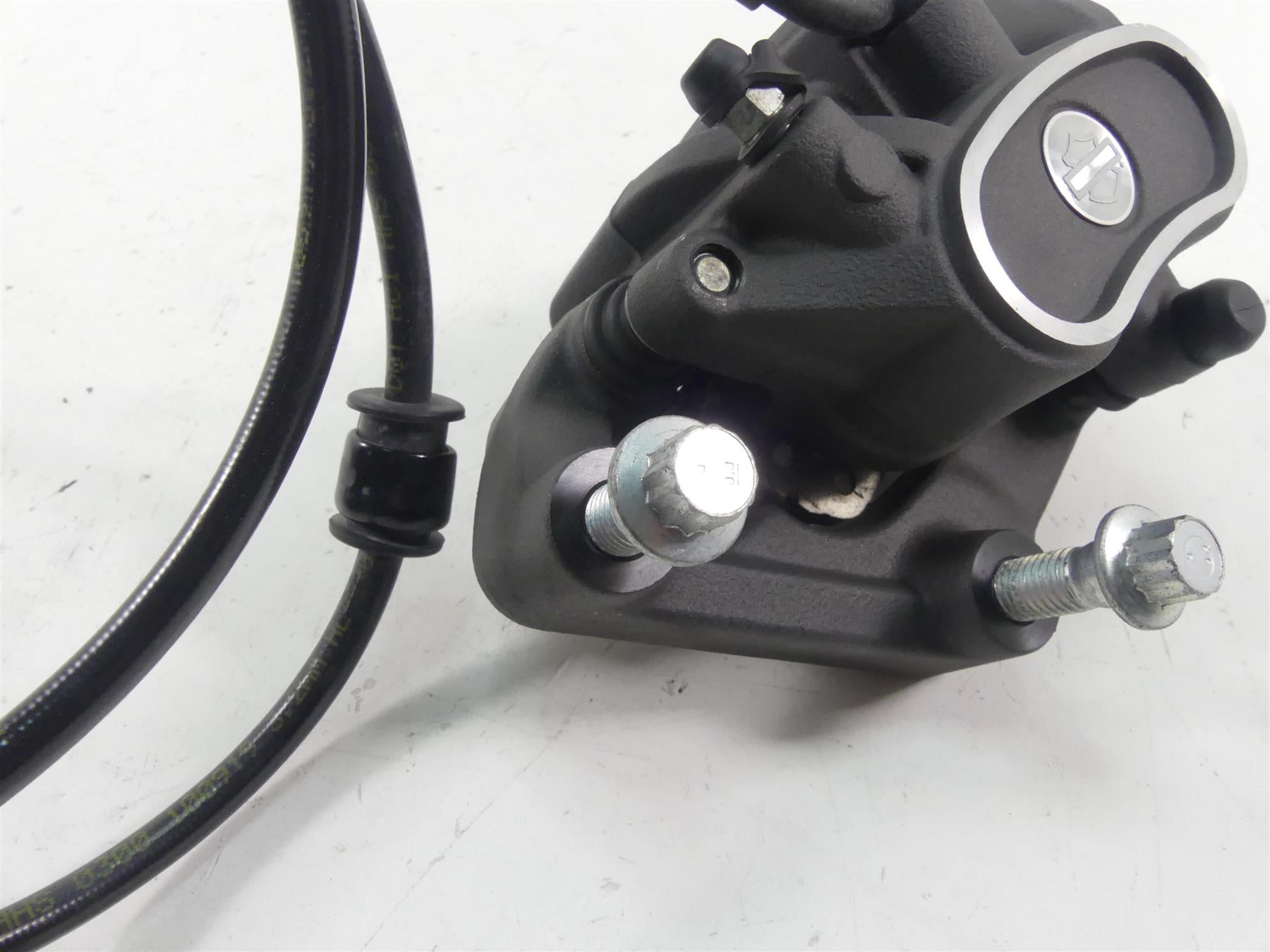 2020 Harley Sportster XL1200 NS Iron Left Front Brake Caliper + Line 41300010 {{ shop.shopifyCountryName }} - Mototech271