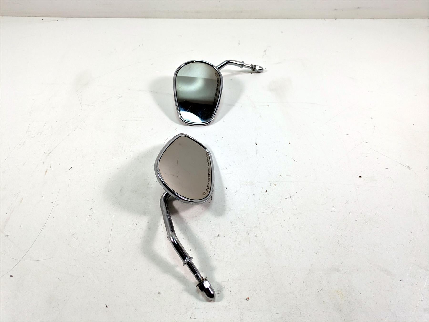 2006 Harley Touring FLHTCUI Electra Glide Chrome Mirror Set 91840-03 91845-03 {{ shop.shopifyCountryName }} - Mototech271