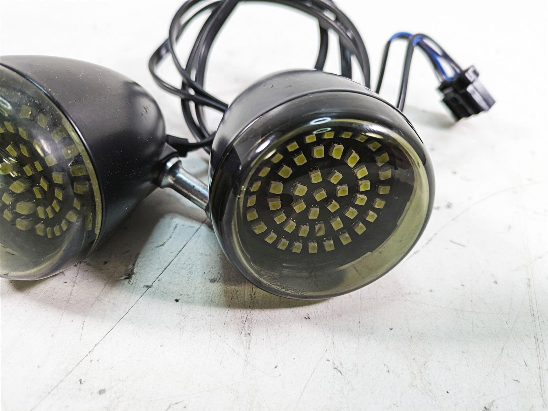 2017 Harley XL883 N Sportster Iron Front Led Blinker Turn Signal Set 68730-07 {{ shop.shopifyCountryName }} - Mototech271