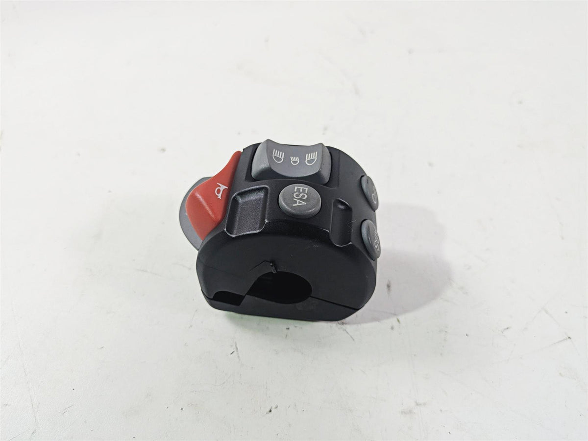 2010 BMW R1200GS K25 Left Hand Control Switch ABS ESA 61317704625 {{ shop.shopifyCountryName }} - Mototech271