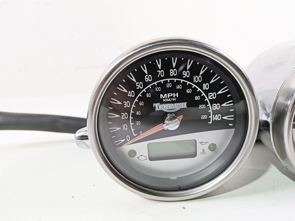 2006 Triumph Rocket 3 Speedometer Gauges Instrument - 48k T2501230 {{ shop.shopifyCountryName }} - Mototech271