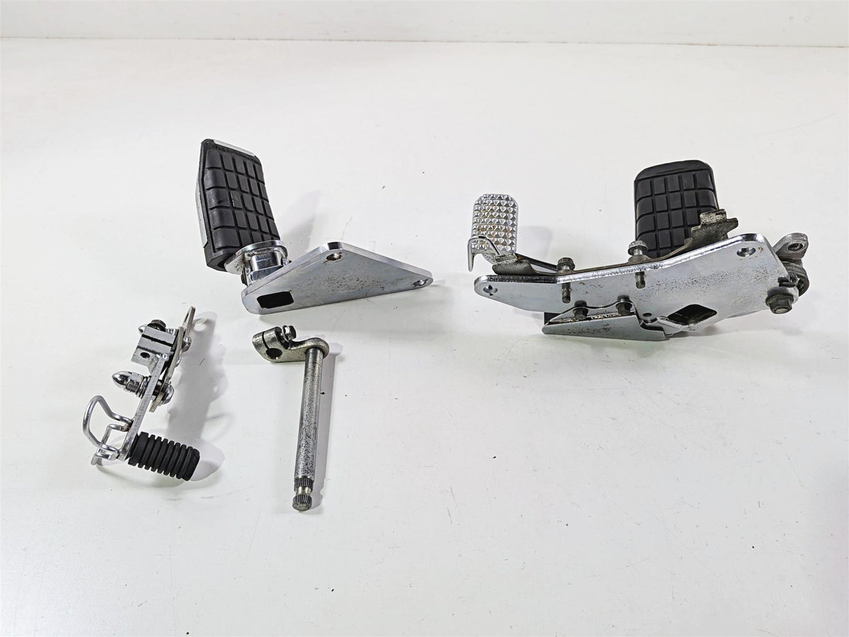 1997 Honda GL1500 CA Valkyrie Front Foot Peg Rest Shifter Set 50625-MZ0-000-Mototech271