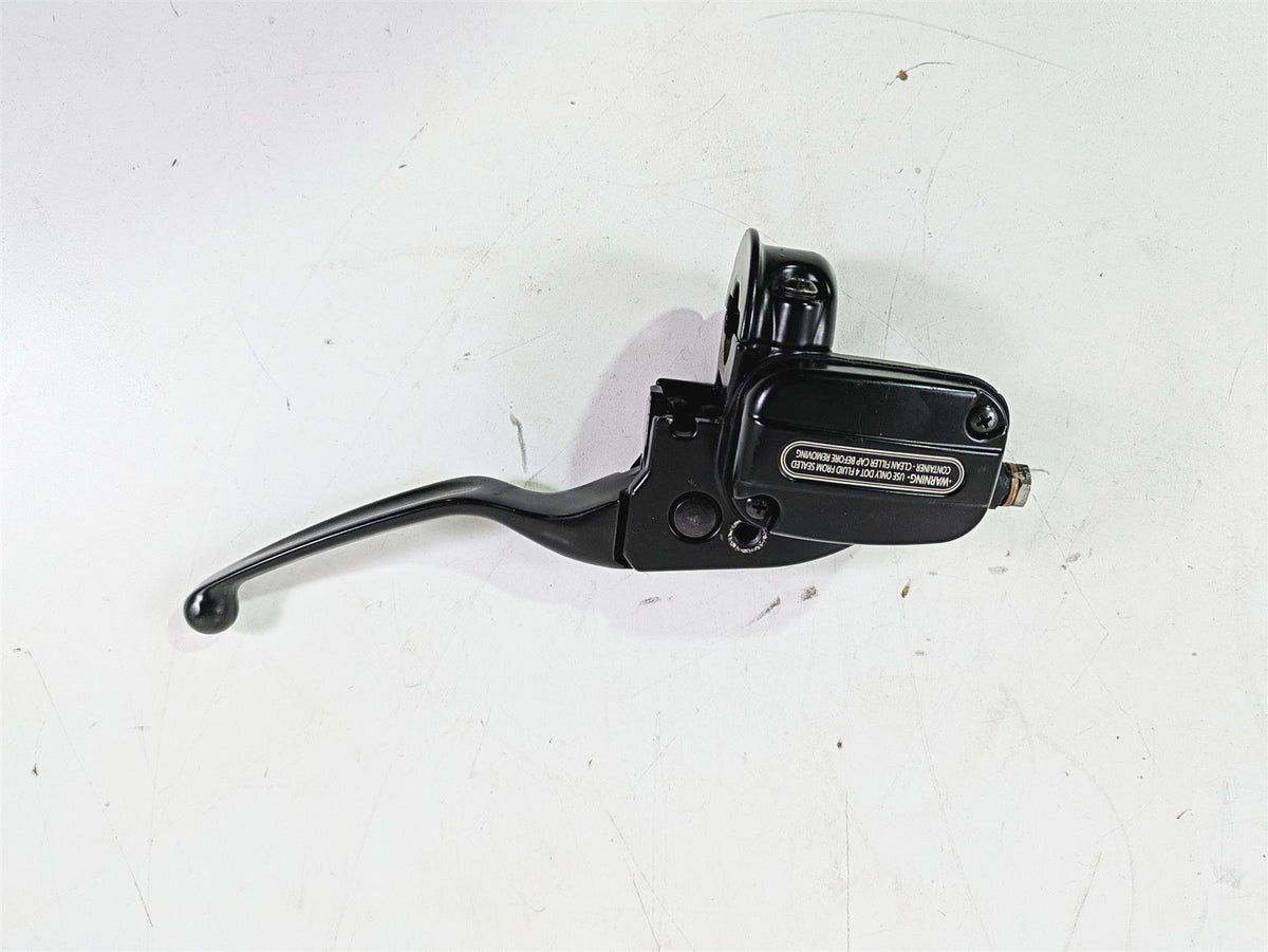 2010 Harley VRSCF Muscle Rod Front Brake Master Cylinder Black Lever 44551-08F {{ shop.shopifyCountryName }} - Mototech271