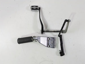 2010 Harley Dyna FXDB Street Bob Front Mid Left Foot Peg & Shifter Set 50667-07