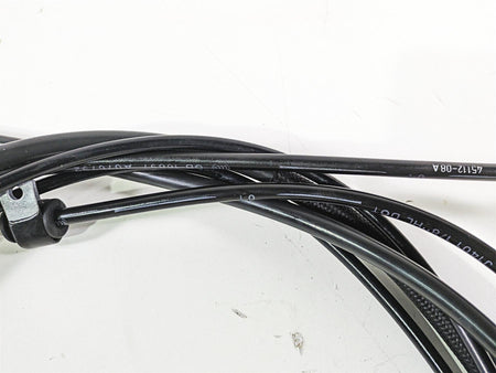 2017 Harley Dyna FXDB Street Bob Brake Clutch Throttle Cable Set 14" Ape Hanger {{ shop.shopifyCountryName }} - Mototech271