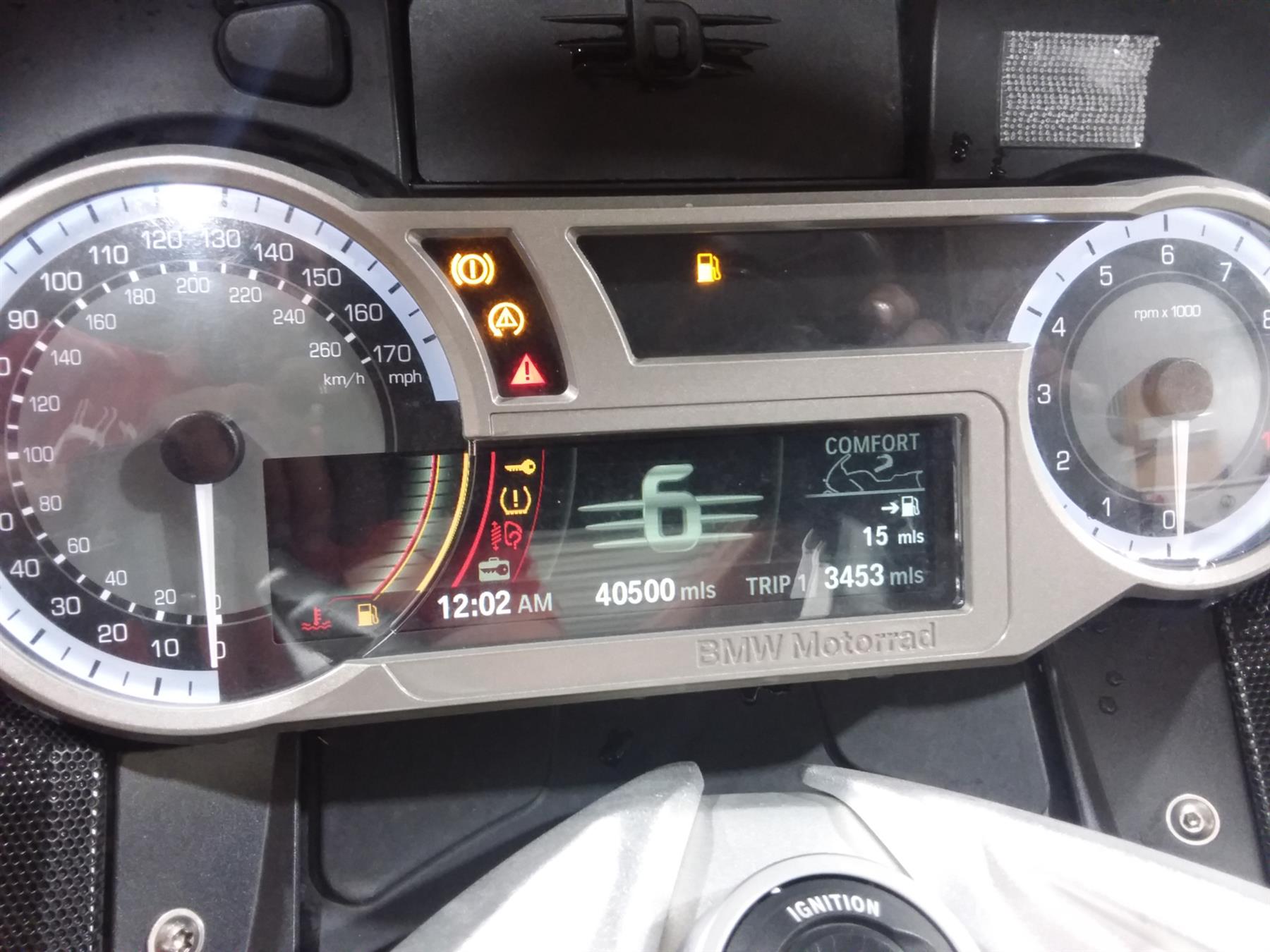 2015 BMW K1600GT K48 Speedometer Gauge Instrument Cluster - 40K 62118554695 {{ shop.shopifyCountryName }} - Mototech271