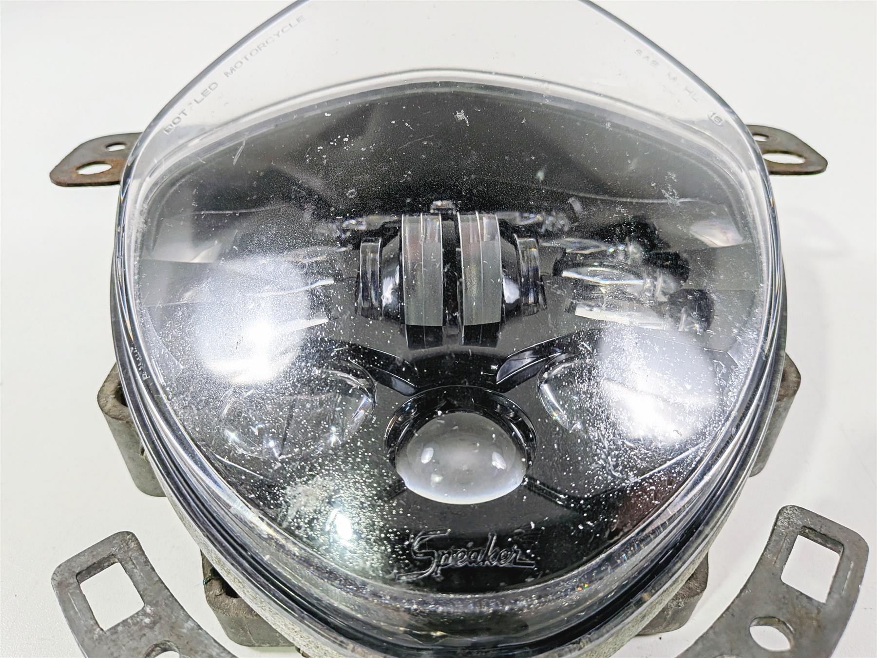 2016 Victory Cross Country J.W. Speaker LED Headlight Head Light Lamp 8695 {{ shop.shopifyCountryName }} - Mototech271