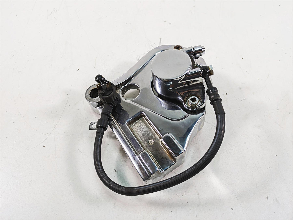 1999 Harley Dyna FXDL Low Rider Rear Chrome Brake Caliper 44050-87 {{ shop.shopifyCountryName }} - Mototech271