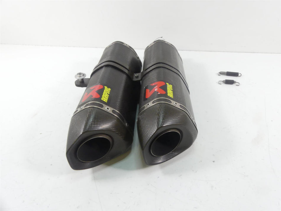 2013 Ducati Streetfighter 848 Akrapovic Carbon Exhaust Muffler Set US D550 134S {{ shop.shopifyCountryName }} - Mototech271