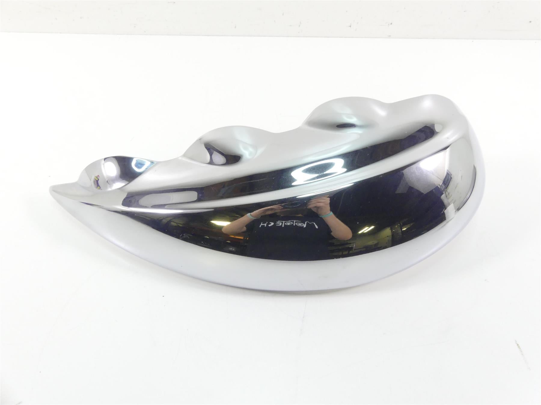 2013 Triumph Rocket 3 Touring Air Inlet Side Chrome Cover Fairing T2202242 {{ shop.shopifyCountryName }} - Mototech271