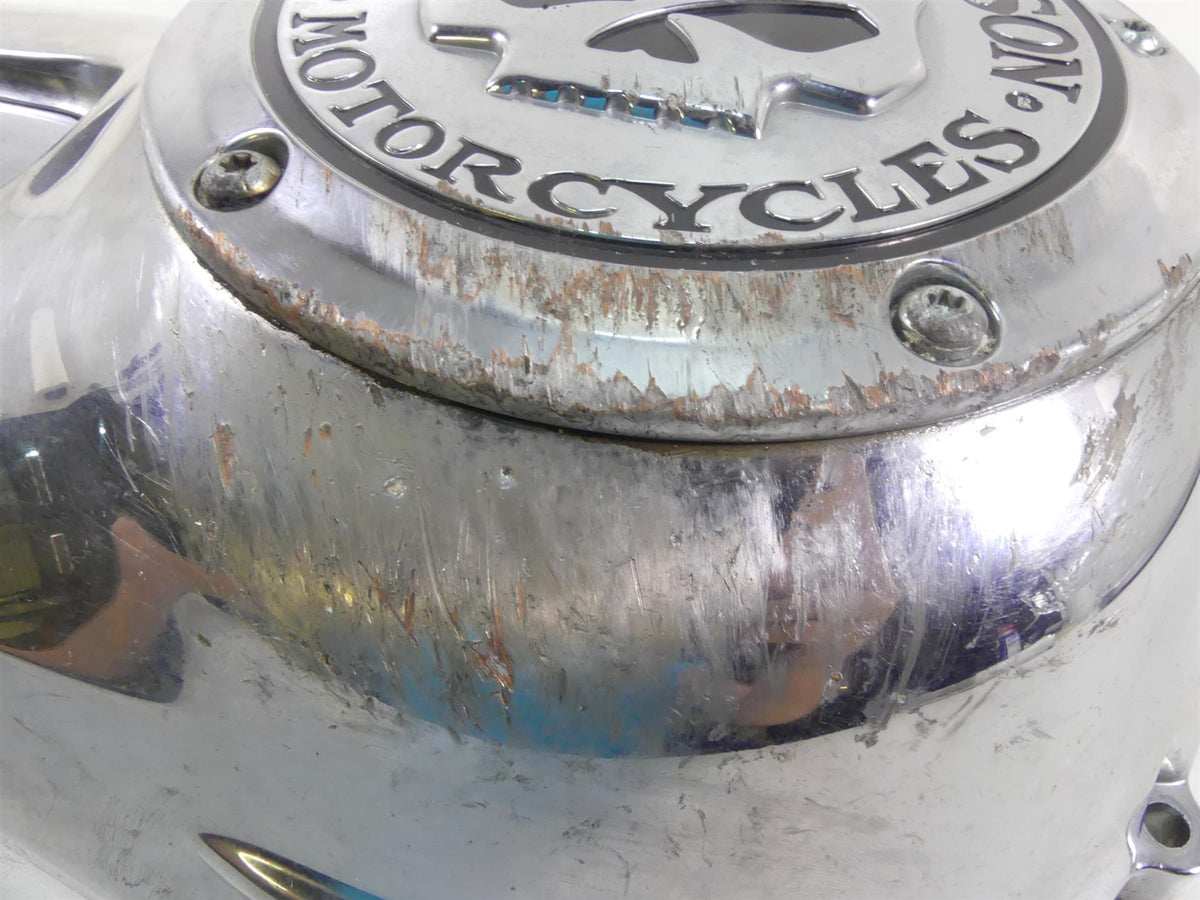 2004 Harley Softail FLSTFI Fat Boy Outer Primary Drive Clutch Cover 60506-99 {{ shop.shopifyCountryName }} - Mototech271