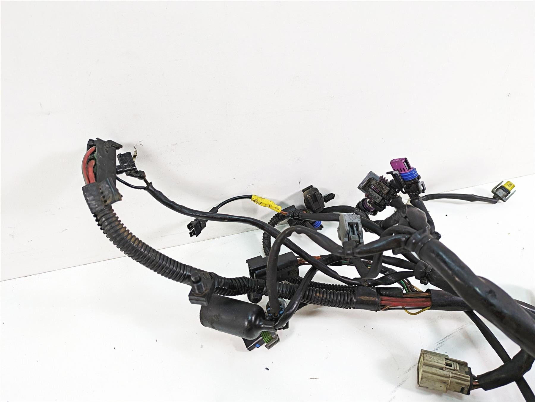 2009 Harley FXDC Dyna Super Glide Custom Wiring Harness Loom 69603-08A {{ shop.shopifyCountryName }} - Mototech271