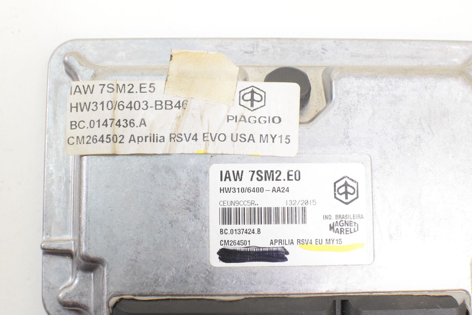 2016 Aprilia RSV4 RF Factory Cdi Ecu Ecm Engine Control Module CM264501 {{ shop.shopifyCountryName }} - Mototech271