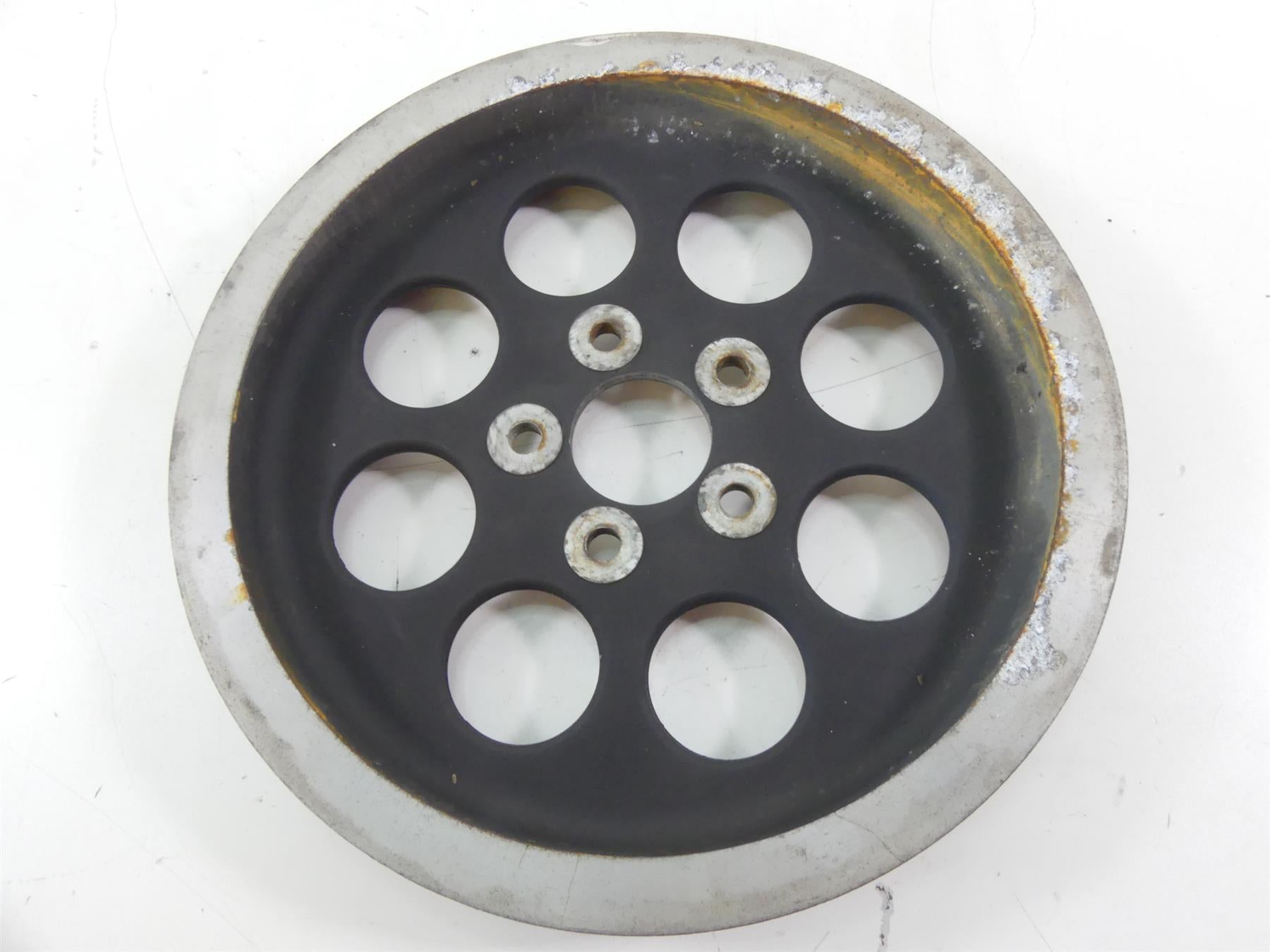 1997 Harley Dyna FXDS Super Glide Conv Drive Belt Pulley 70T + Cover 40225-86A {{ shop.shopifyCountryName }} - Mototech271