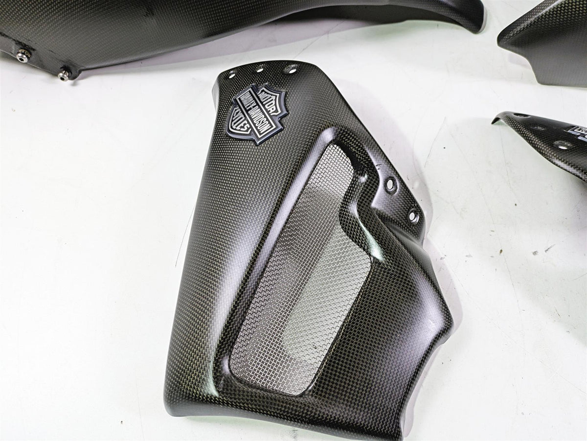 2010 Harley VRSCF Muscle Rod Bestem Carbon Fiber Tank Side Rear Fender Covers {{ shop.shopifyCountryName }} - Mototech271