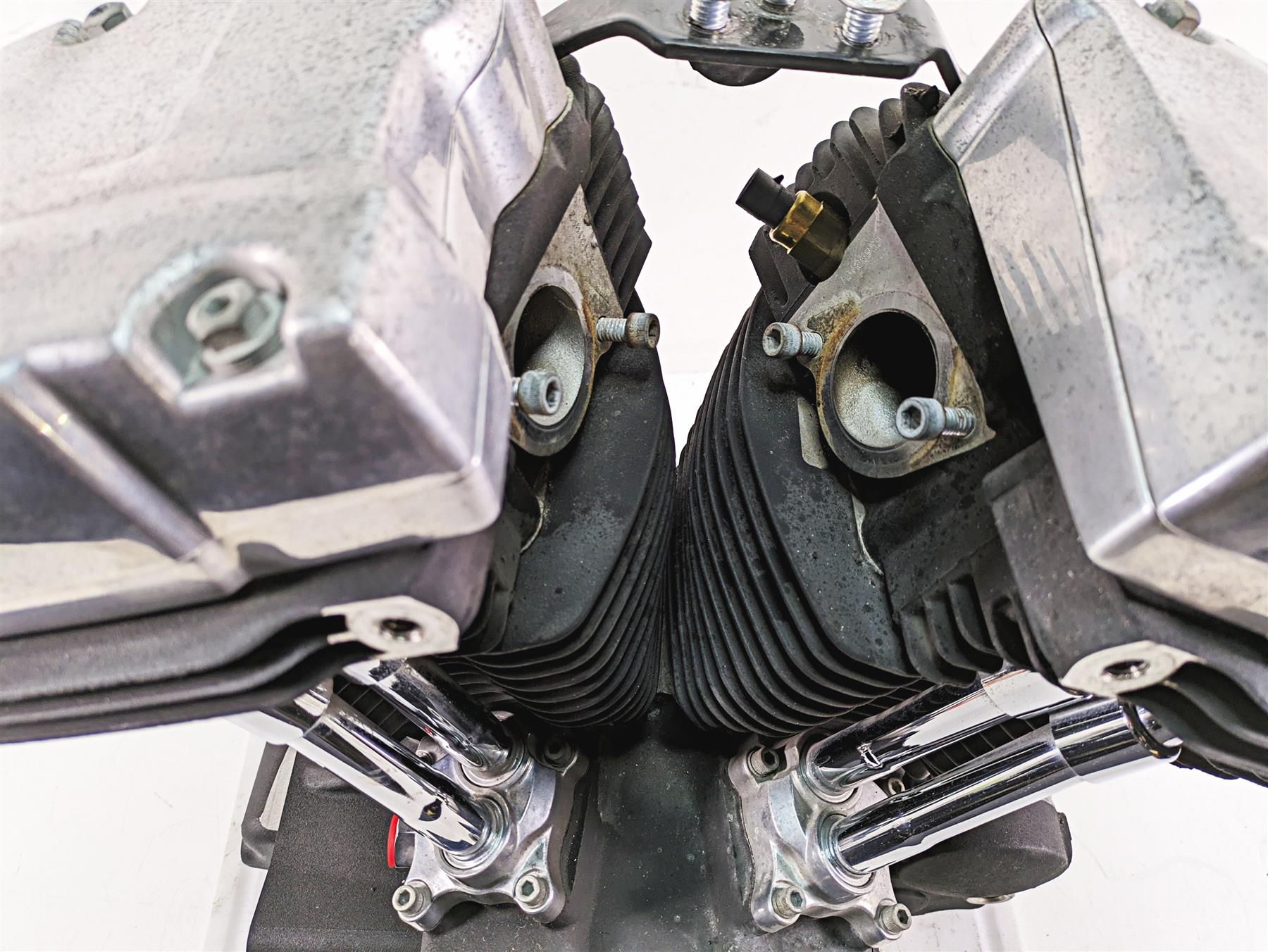 2009 Harley Softail FLSTSB Cross Bones Running 96ci Engine Motor 48K -Video 19643-11 {{ shop.shopifyCountryName }} - Mototech271