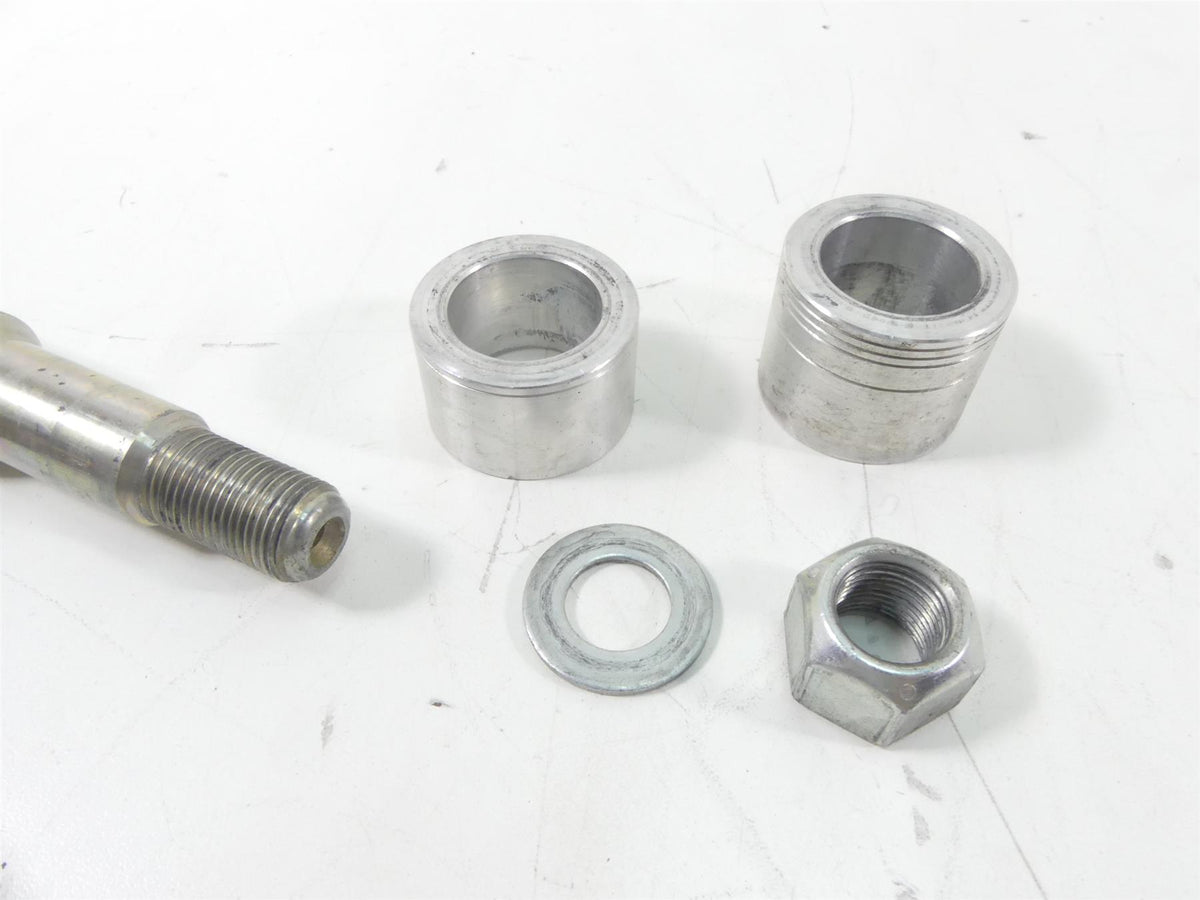 2009 Harley FXDF Dyna Fat Bob Straight 25mm Front Axle Wheel Spindle 41547-07A {{ shop.shopifyCountryName }} - Mototech271