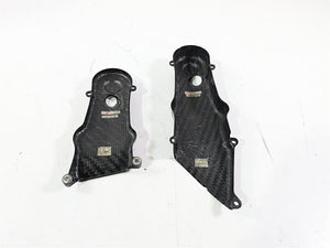 2009 Ducati Monster 1100 S Carbon Fiber Timing Belt Cover 24510881A 24510871A | Mototech271