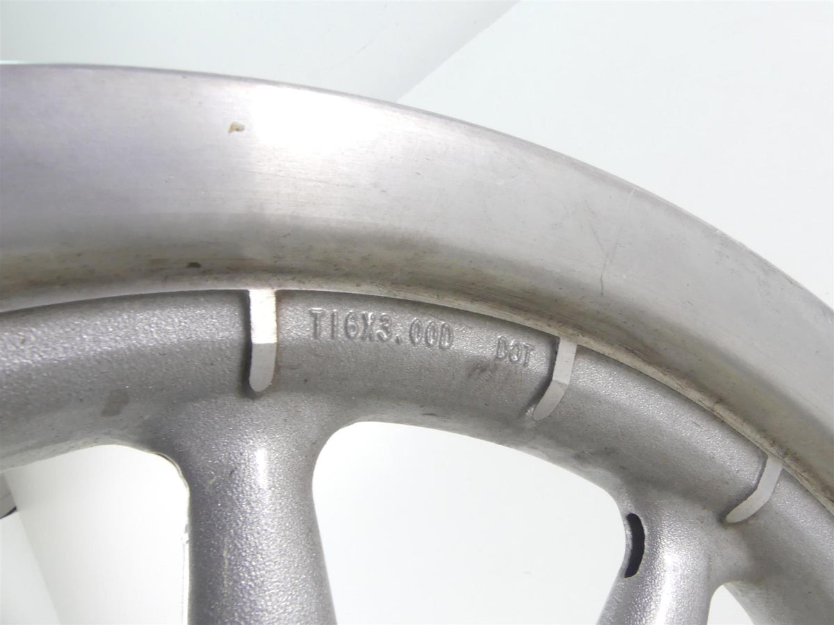 2007 Harley FLHTCU SE2 CVO Electra Glide Front 9 Spoke 16x3 Rim Wheel 43539-08 {{ shop.shopifyCountryName }} - Mototech271
