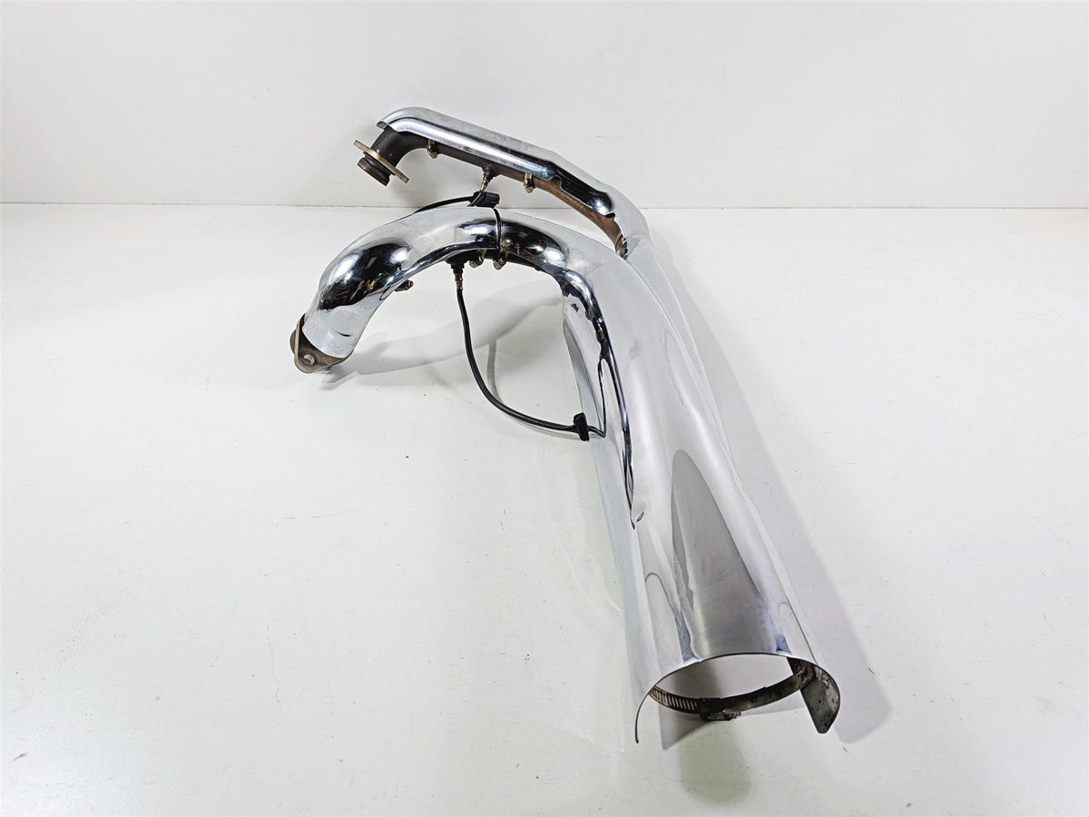 2020 Indian Challenger Limited Exhaust Header & Chrome Heat Shield 1263417-Mototech271