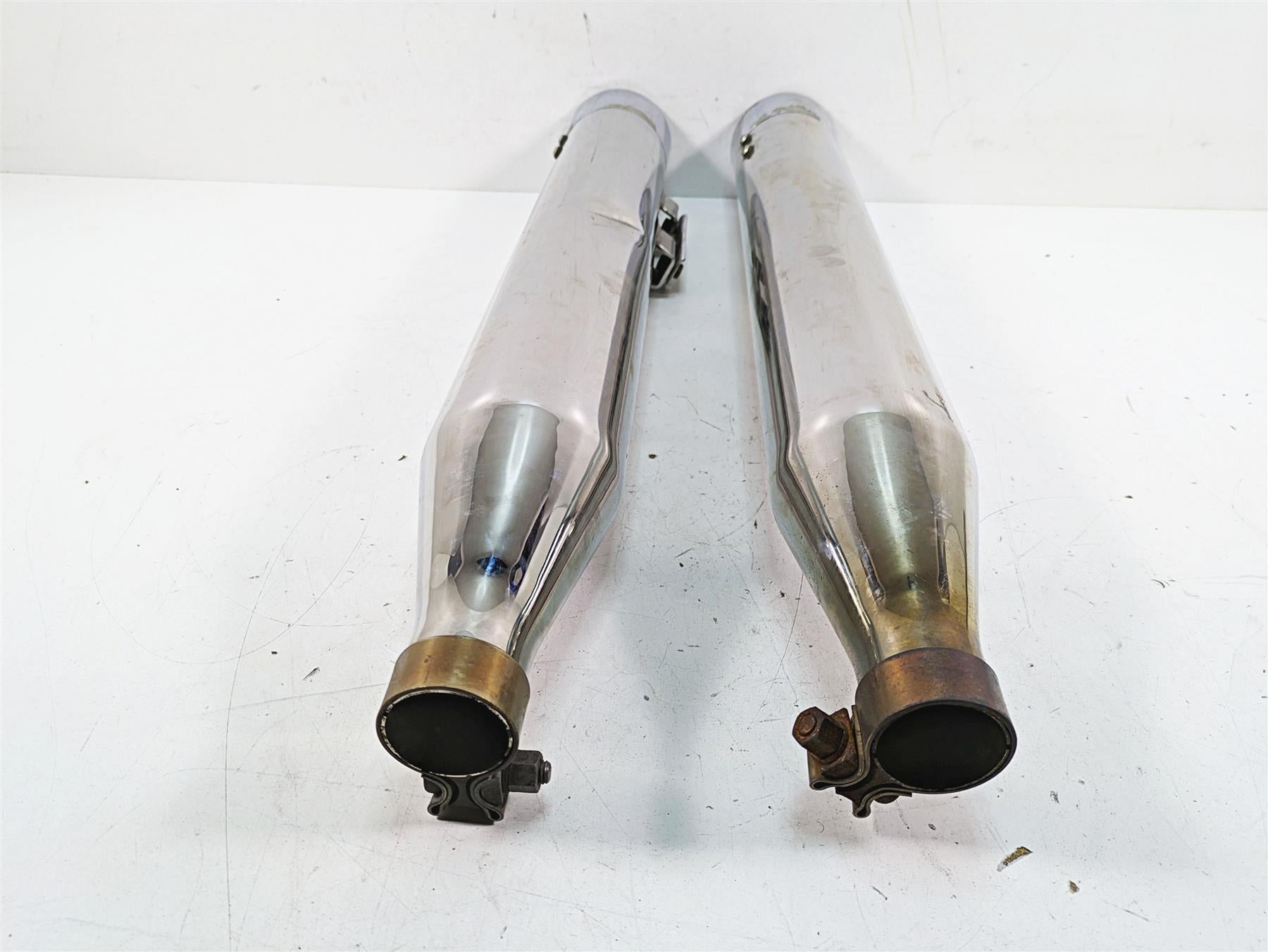 2013 Harley Touring FLHX Street Glide Exhaust Muffler Silencer Pipe Set {{ shop.shopifyCountryName }} - Mototech271