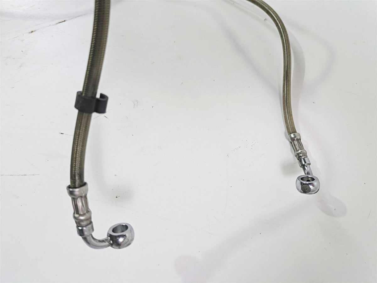 2010 Harley Touring FLHXSE CVO Street Glide Front Abs Brake Line Set 46674-10 {{ shop.shopifyCountryName }} - Mototech271