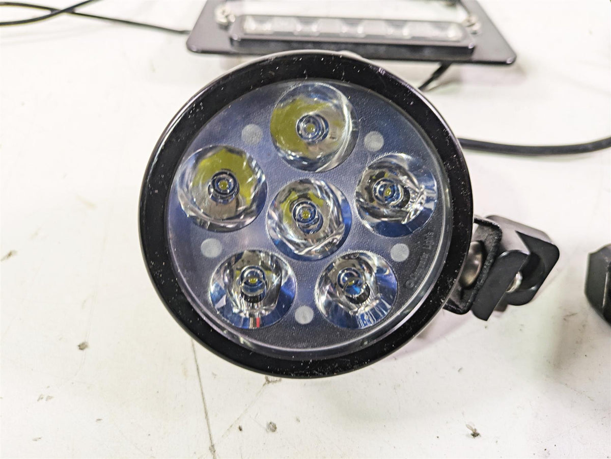 2015 BMW R1200GS Adv K51 Erica E51 Clearwater Lights Spot Fog & Plate Holder {{ shop.shopifyCountryName }} - Mototech271