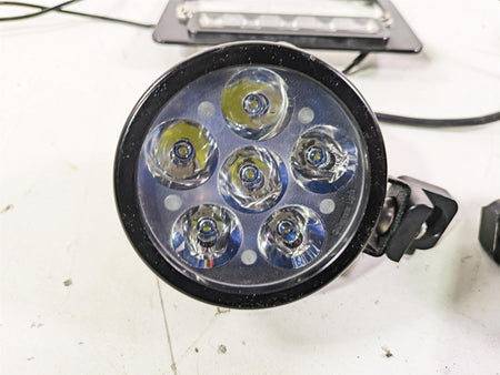 2015 BMW R1200GS Adv K51 Erica E51 Clearwater Lights Spot Fog & Plate Holder {{ shop.shopifyCountryName }} - Mototech271