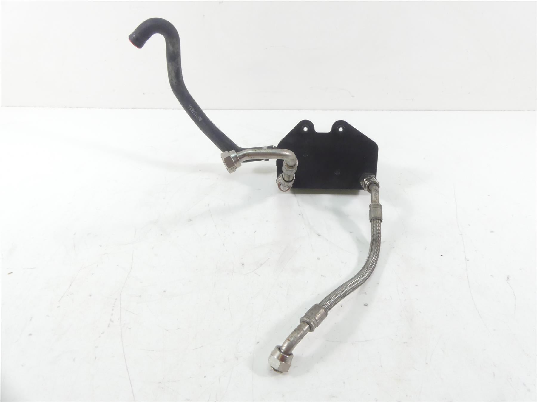 2013 Ducati Streetfighter 848 Oil Cooler Heat Exchanger & Lines Hoses 54710011A {{ shop.shopifyCountryName }} - Mototech271