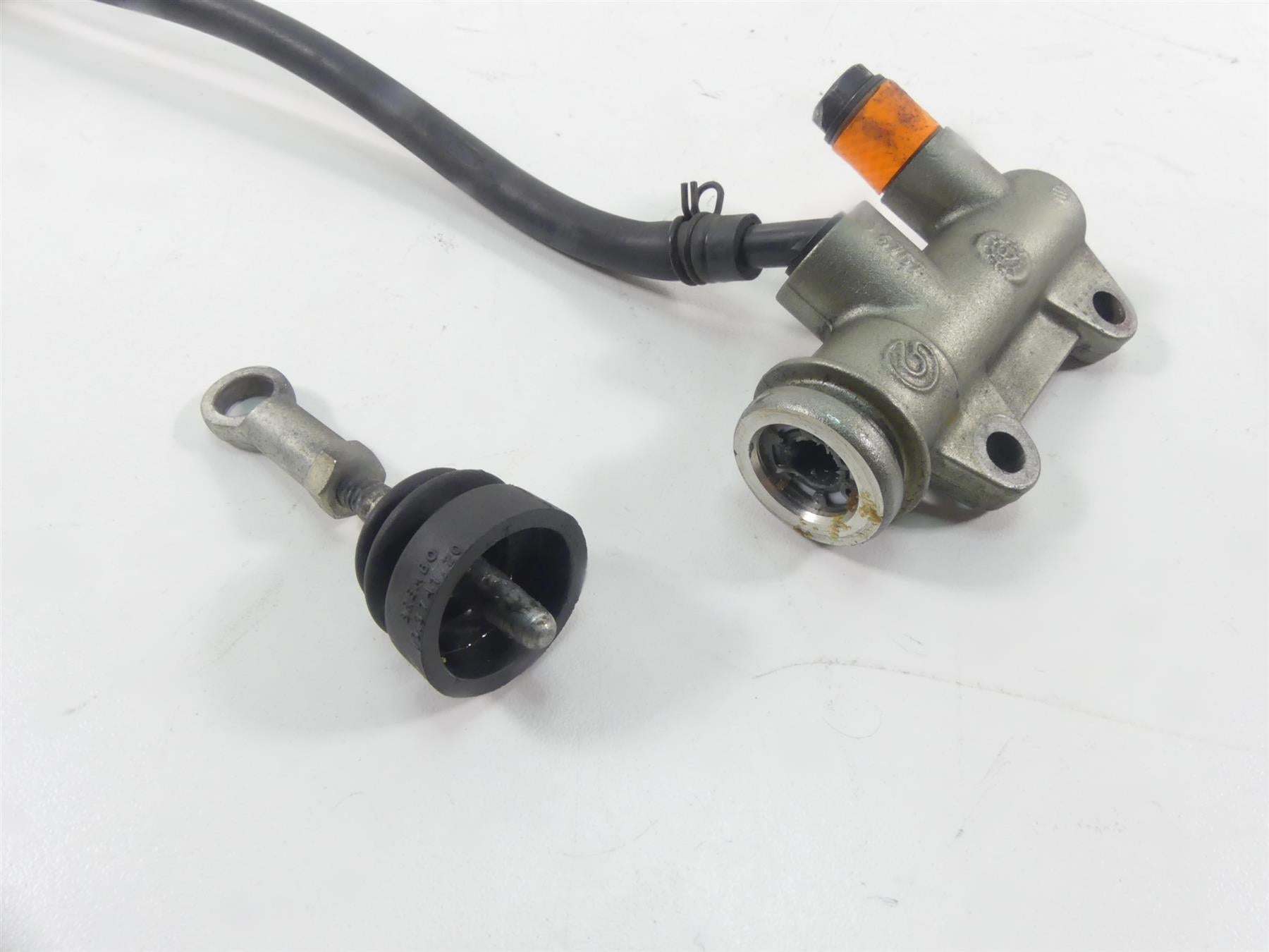 2008 Ducati 1098 S Rear Brembo Brake Master Cylinder & Reservoir 62540181B {{ shop.shopifyCountryName }} - Mototech271