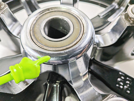 2018 Harley Touring FLHTCU Electra Glide Front Wheel Rim 17x3 Impeller Chrome 43300019-Mototech271