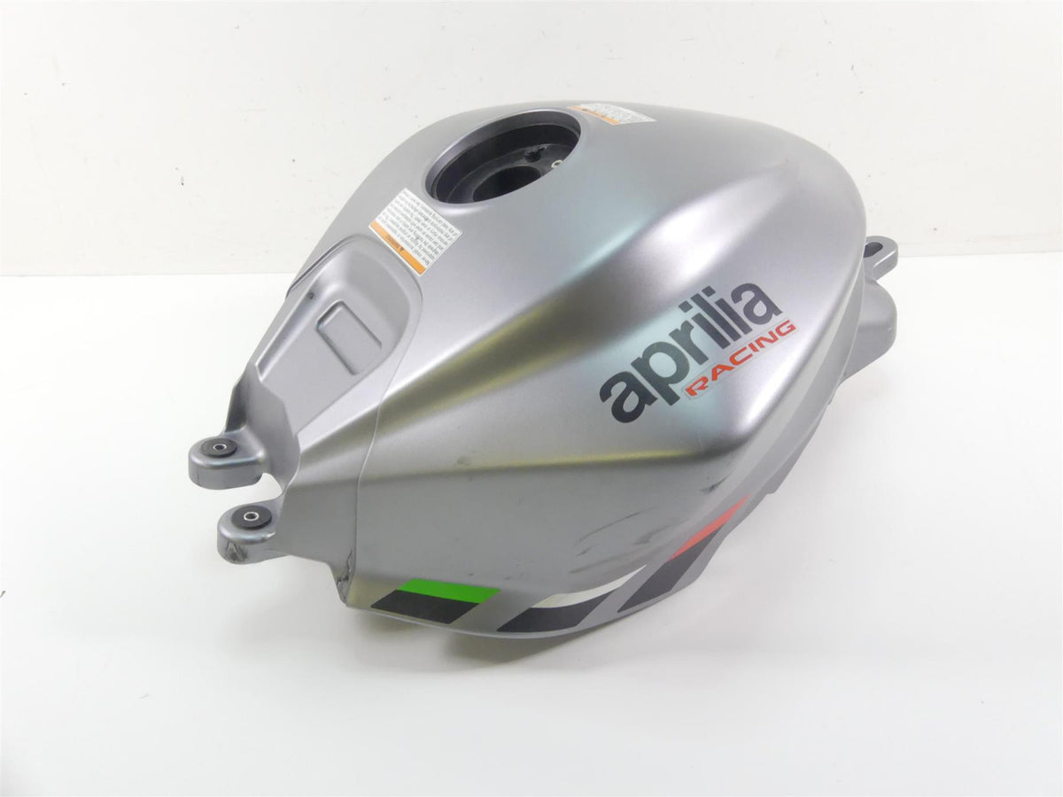 2021 Aprilia Tuono 660 RS660 Fuel Petrol Gas Tank Gray Silver 2B005484 {{ shop.shopifyCountryName }} - Mototech271