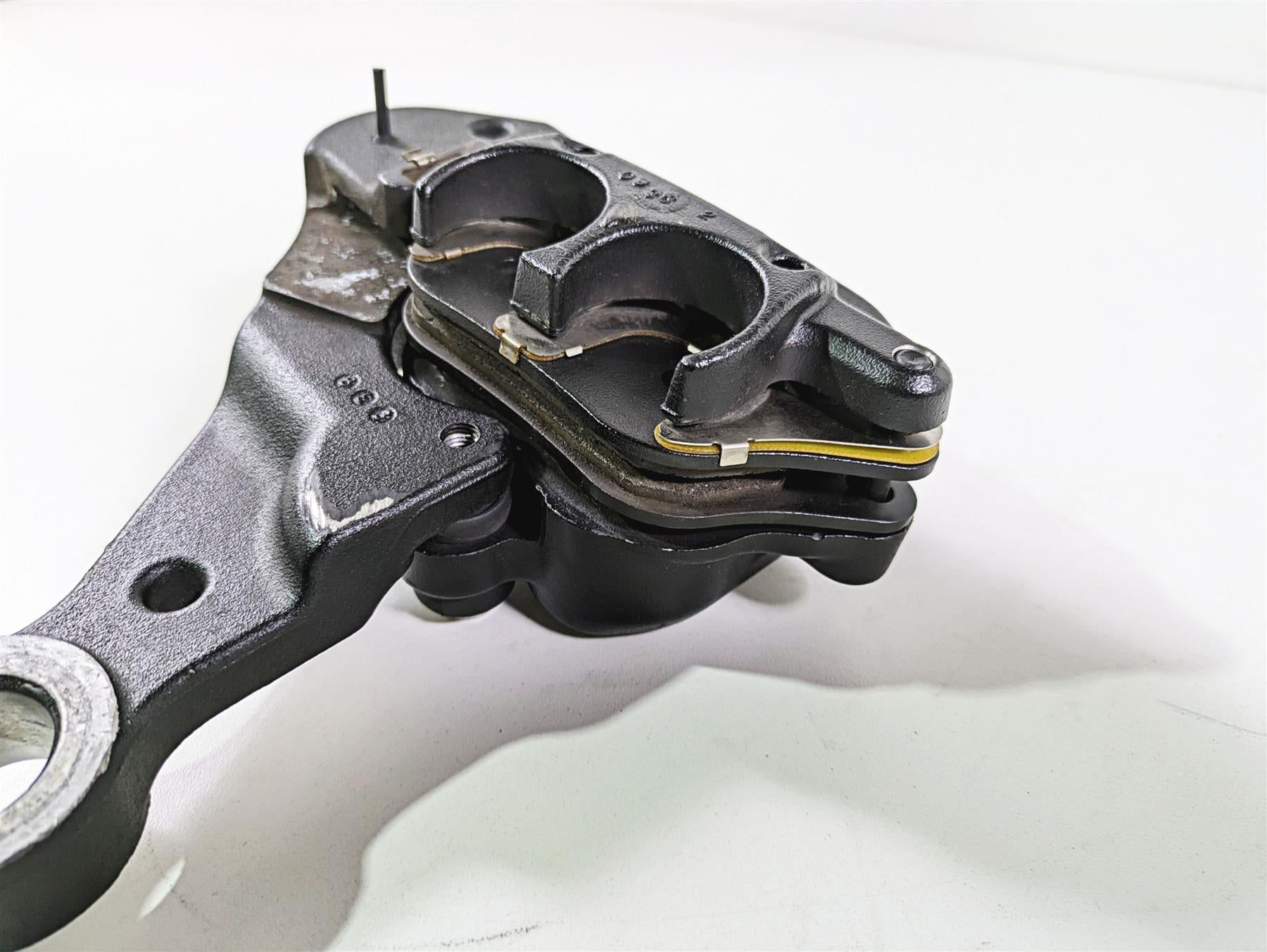 2009 Harley FLSTSB Cross Bones Rear Brake Caliper & Bracket 40908-08 42895-08A {{ shop.shopifyCountryName }} - Mototech271
