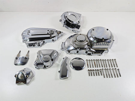 2012 Yamaha XV1900 Raider S Chrome Primary & Engine Side Covers 1D7-15779-00-00 {{ shop.shopifyCountryName }} - Mototech271