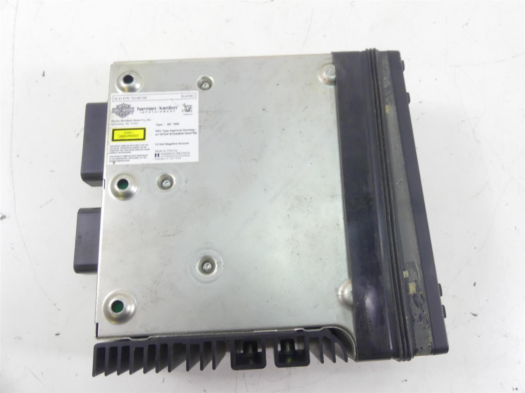 2007 Harley FLHTCU SE2 CVO Electra Glide Harman Kardon Radio For Parts 76160-06 {{ shop.shopifyCountryName }} - Mototech271