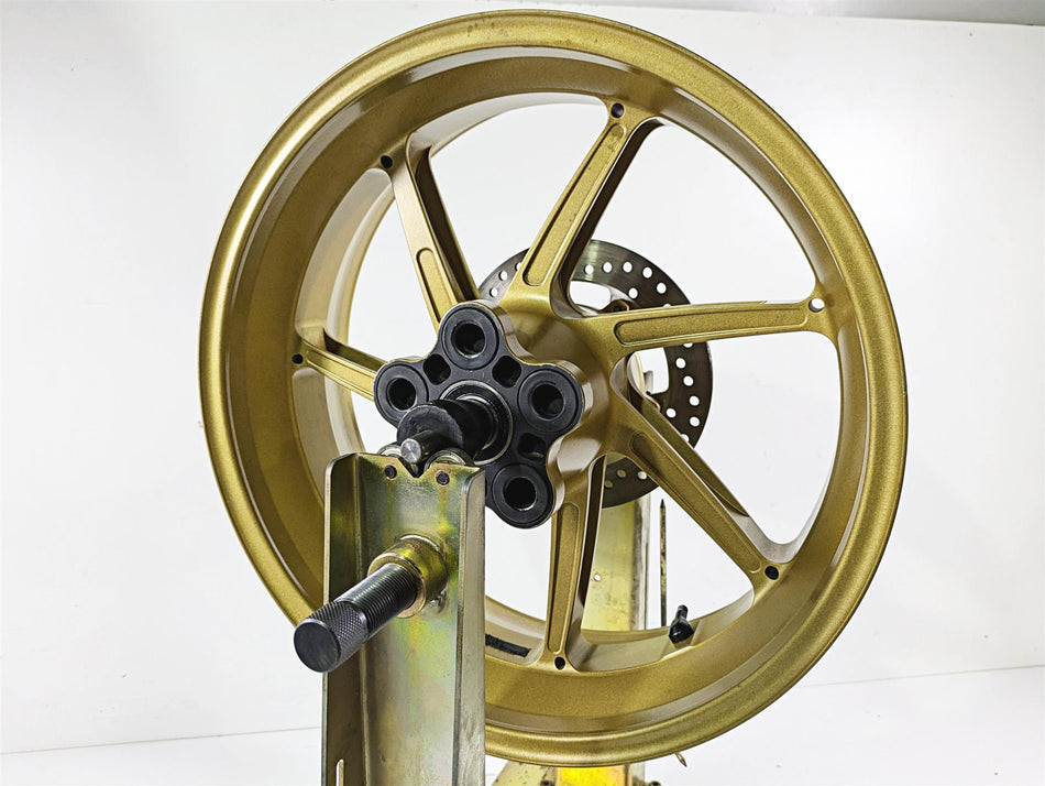 2016 BMW S1000RR K46 Rear Wheel Rim Forged Gold 17x6 Straight 36318548893 {{ shop.shopifyCountryName }} - Mototech271