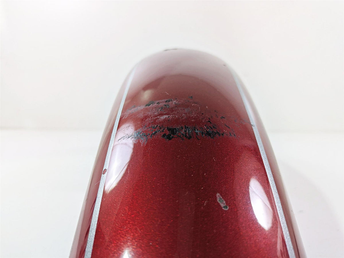 2007 Harley Sportster XL1200 C Front Fender Fire Red Pearl - Dent 58998-83E {{ shop.shopifyCountryName }} - Mototech271
