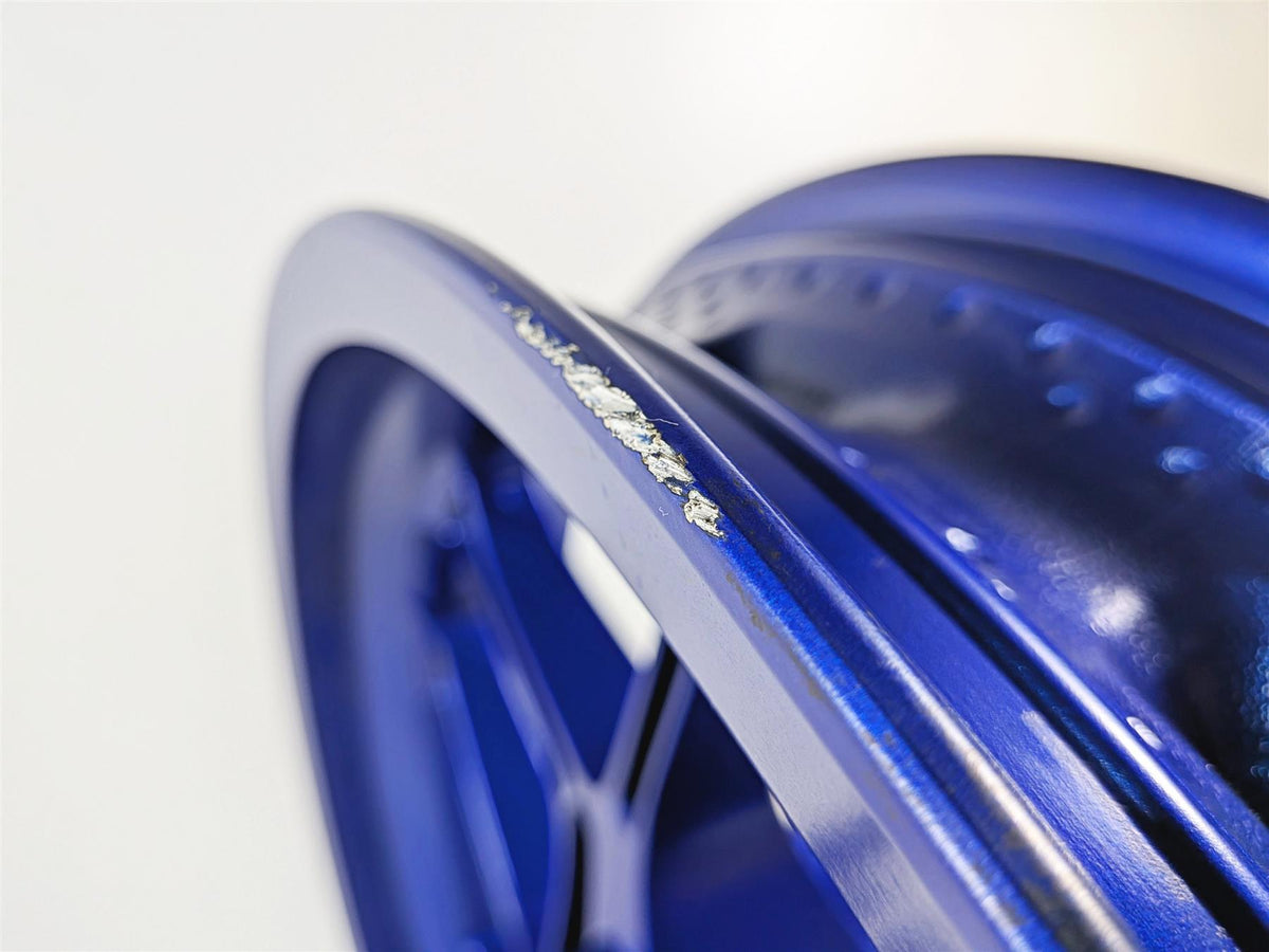 2022 Yamaha YZF R1 R1M RN65 Blue 17x3.5 Front Wheel Rim 2CR-25168-00-P0-Mototech271