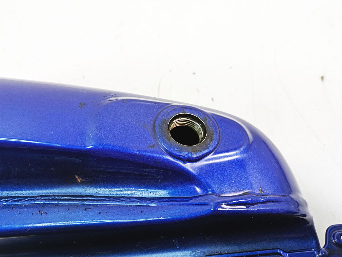 2009 Harley FXCWC Softail Rocker C Fuel Petrol Tank Flame Blue Pearl 62105-08 {{ shop.shopifyCountryName }} - Mototech271