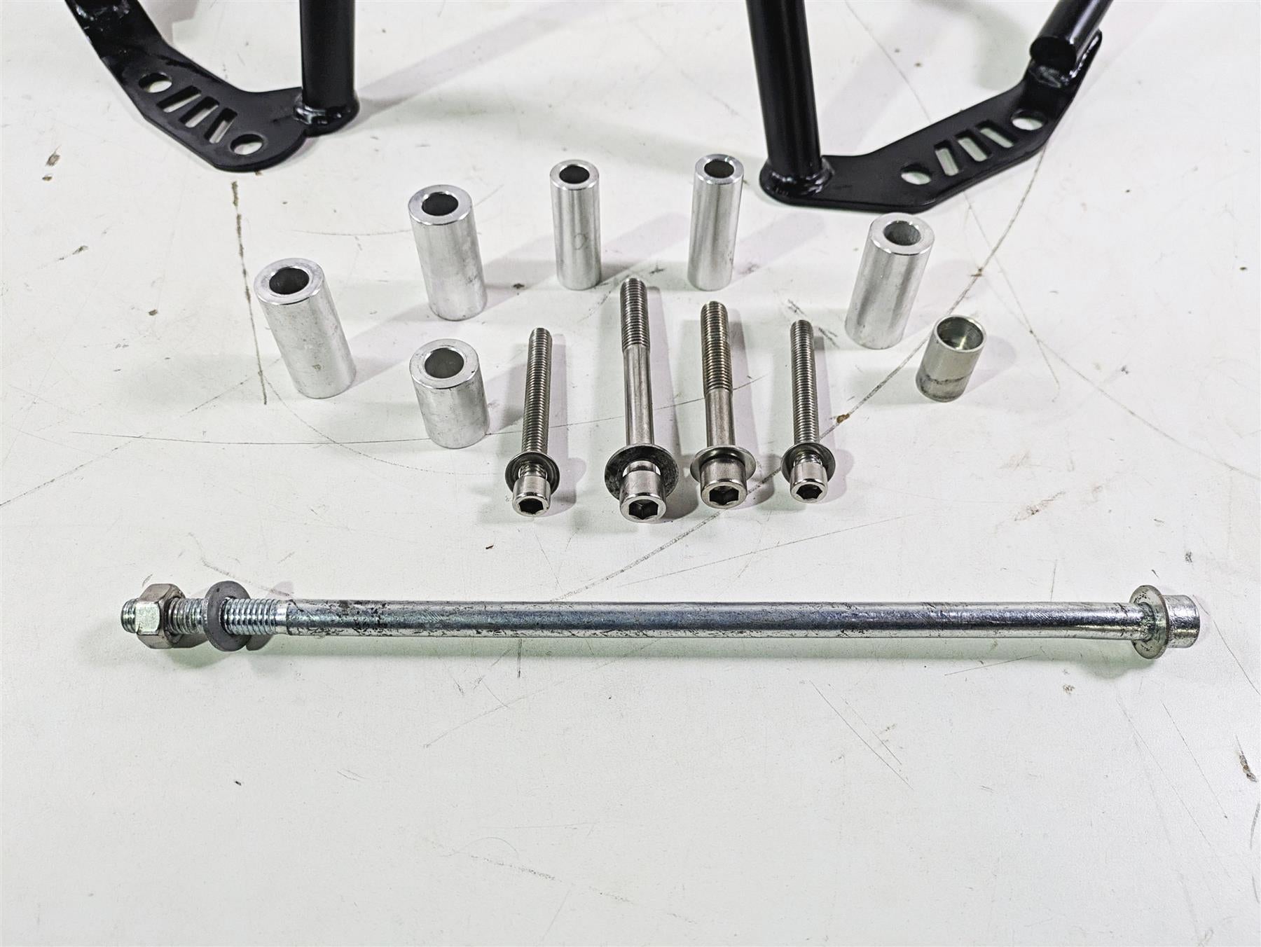 2015 BMW R nineT K21 Aftermarket Engine Cylinder Crash Guard Rail Support Black {{ shop.shopifyCountryName }} - Mototech271