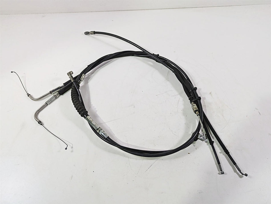 2017 Harley Dyna FXDB Street Bob Oem Brake Line & 10" Throttle Cables 45112-08A {{ shop.shopifyCountryName }} - Mototech271