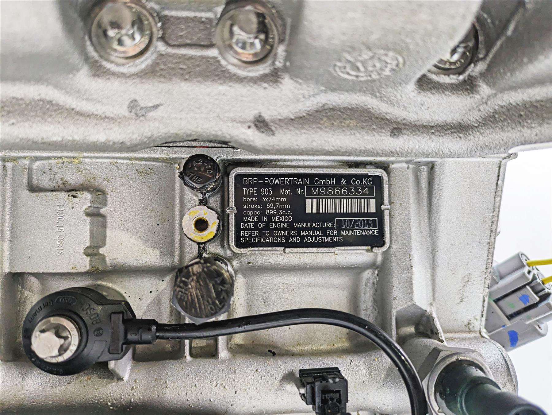 2016 Sea-Doo Spark 900 Running Engine Motor 161H - Video 420894026 420090332 {{ shop.shopifyCountryName }} - Mototech271