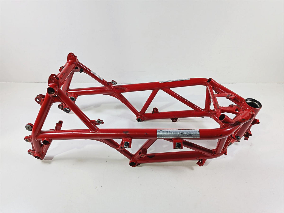 2008 Ducati 1098 SBK Bent Main Frame Chassis With Clean Texas Title - Read 47011871-Mototech271