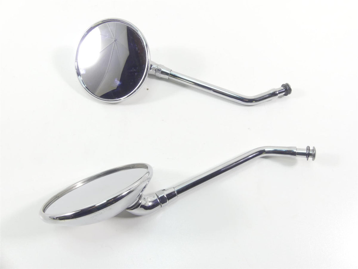2013 Triumph Rocket 3 Touring Left Right Round Rear View Mirror Set T2066682 {{ shop.shopifyCountryName }} - Mototech271