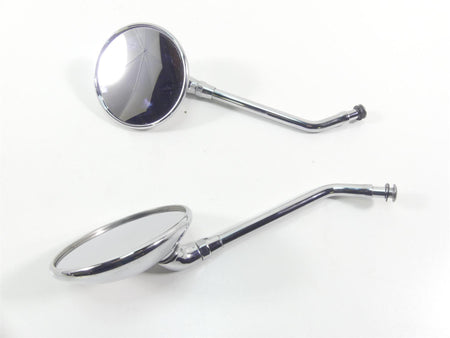2013 Triumph Rocket 3 Touring Left Right Round Rear View Mirror Set T2066682 {{ shop.shopifyCountryName }} - Mototech271