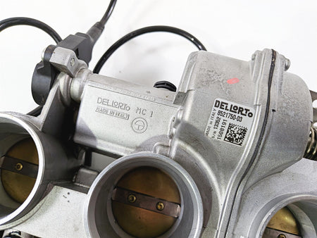 2014 BMW S1000RR K46 Throttle Body Dellorto & Injectors 8521750 13548545069 {{ shop.shopifyCountryName }} - Mototech271