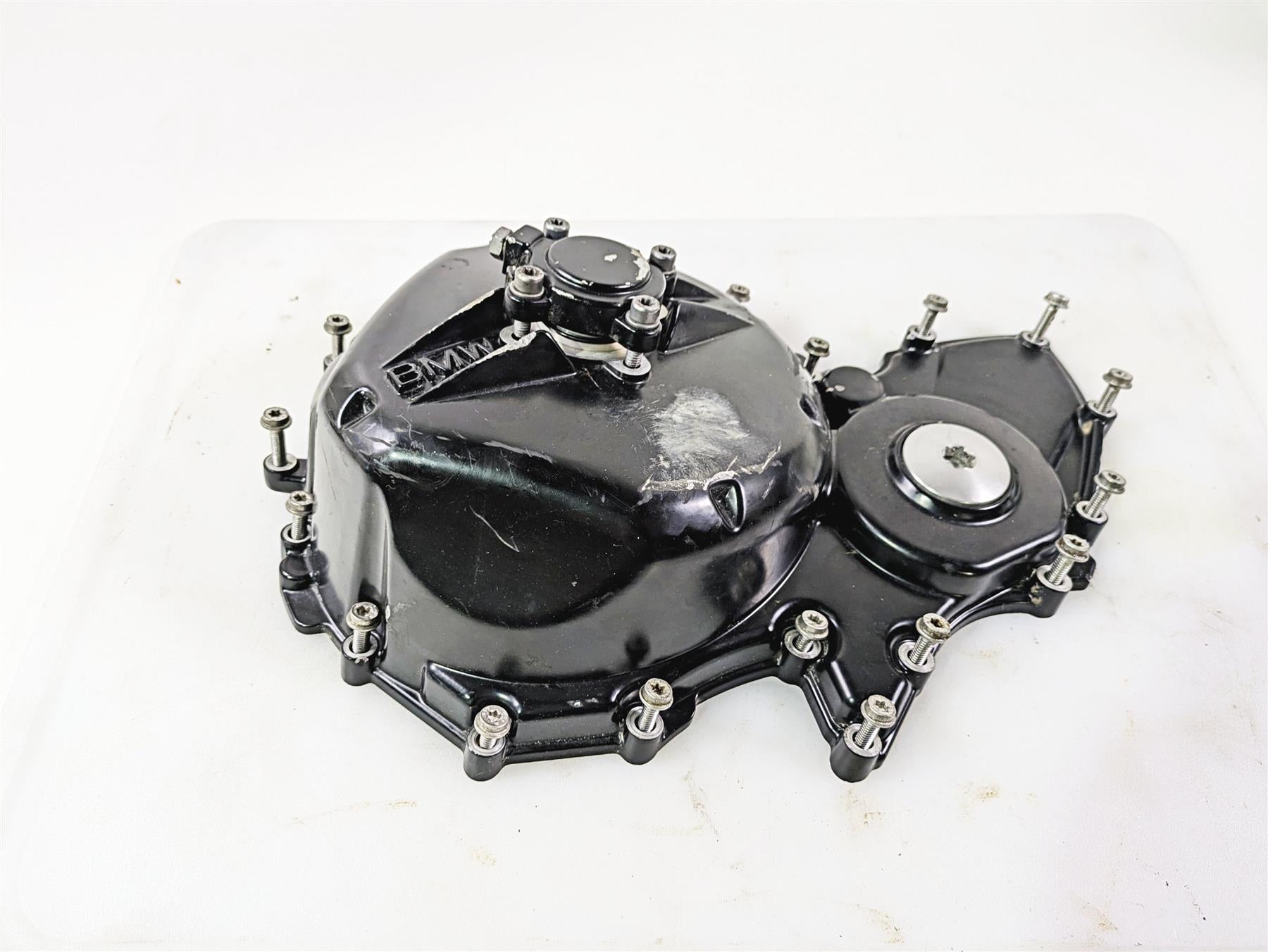 2014 BMW K1300S K40 Right Side Engine Clutch Cover 11147714011 7707392 {{ shop.shopifyCountryName }} - Mototech271