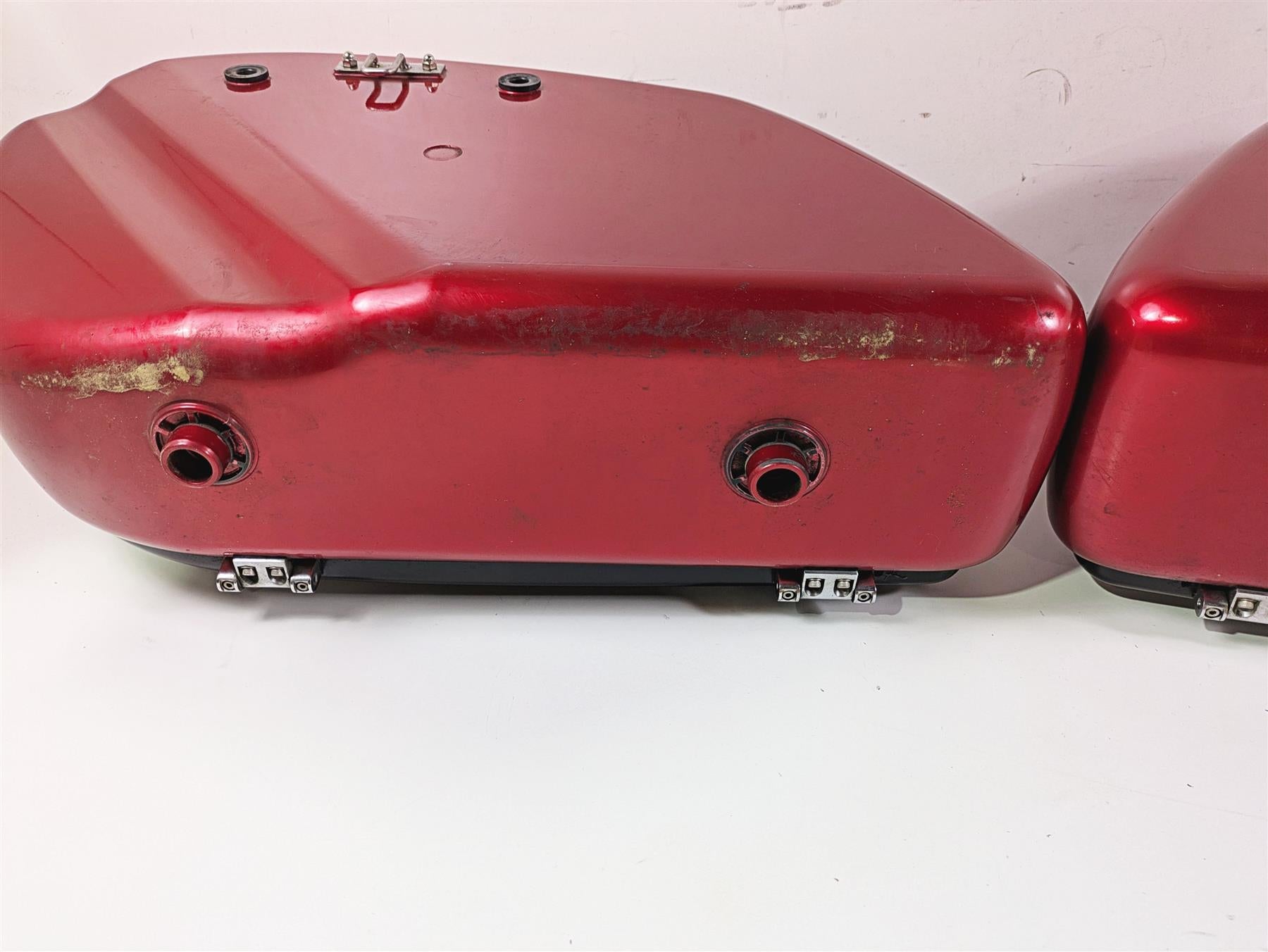 2008 Kawasaki VN1600 Vulcan Nomad Saddlebag Saddle Bag Set 14041-1130-17K {{ shop.shopifyCountryName }} - Mototech271