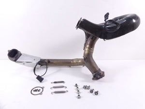 2014 Ducati 899 Panigale Carbon Fiber Exhaust Heat Shield Covers / Stock Header